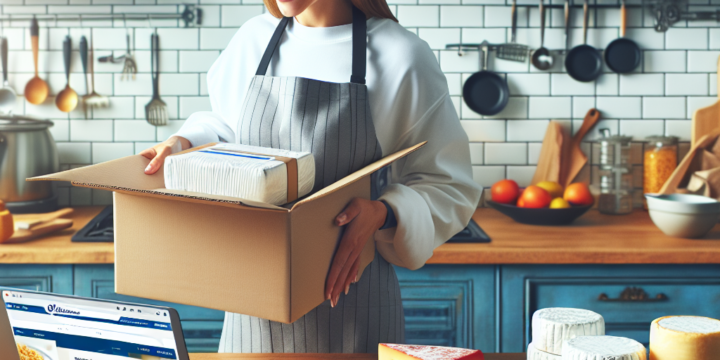 Breng de kaaswinkel naar jouw keuken met handige online bezorging