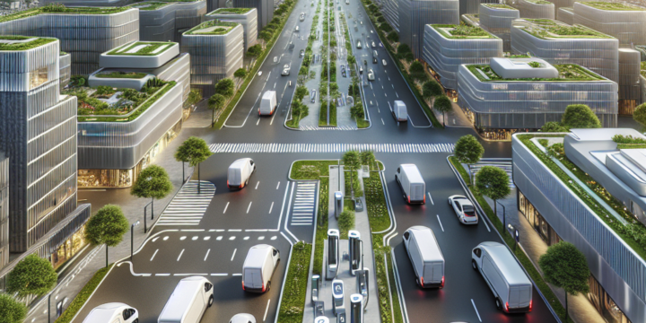 Slimme stadsinfrastructuur en elektrische bestelbussen: een slimme synergie