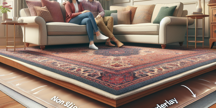 Het belang van antisliponderlagen onder vloerkleden voor veiligheid en comfort