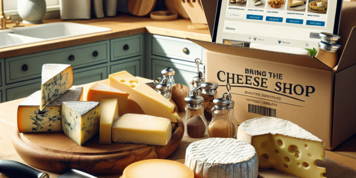 Breng de kaaswinkel naar jouw keuken met online bezorging